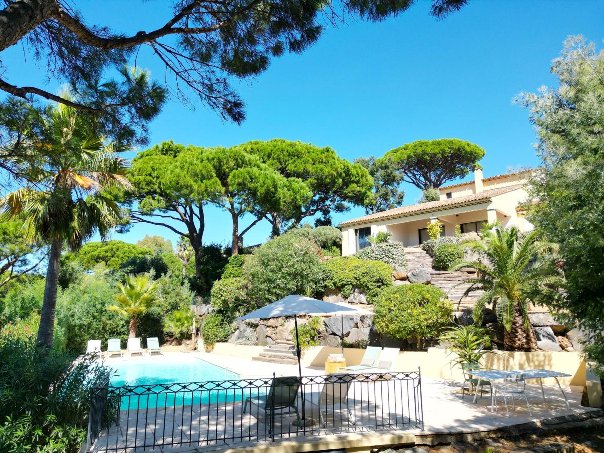 Villa Boca A Gigaro - Avec Vue Et Piscine Chauffee لا كروا فالميه المظهر الخارجي الصورة