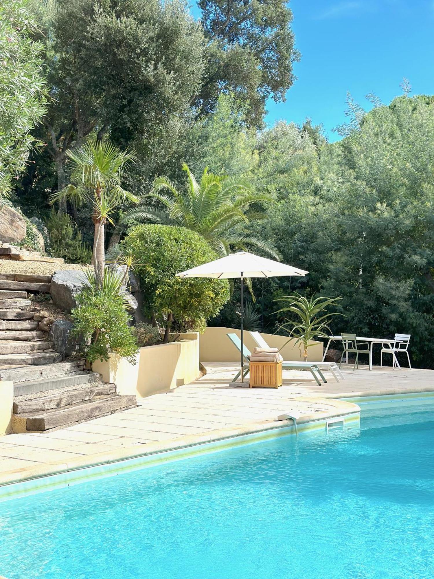 Villa Boca A Gigaro - Avec Vue Et Piscine Chauffee لا كروا فالميه المظهر الخارجي الصورة