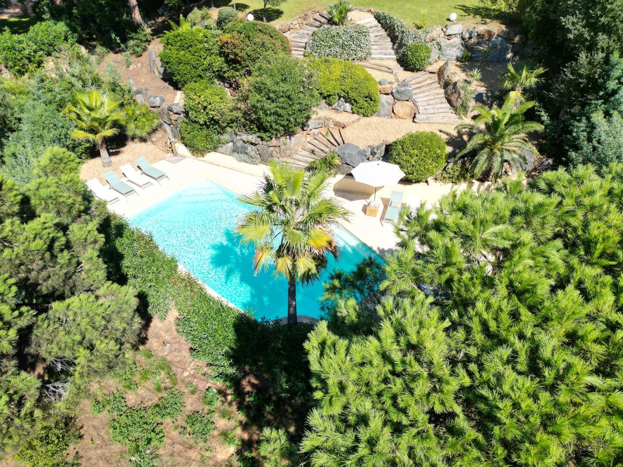 Villa Boca A Gigaro - Avec Vue Et Piscine Chauffee لا كروا فالميه المظهر الخارجي الصورة